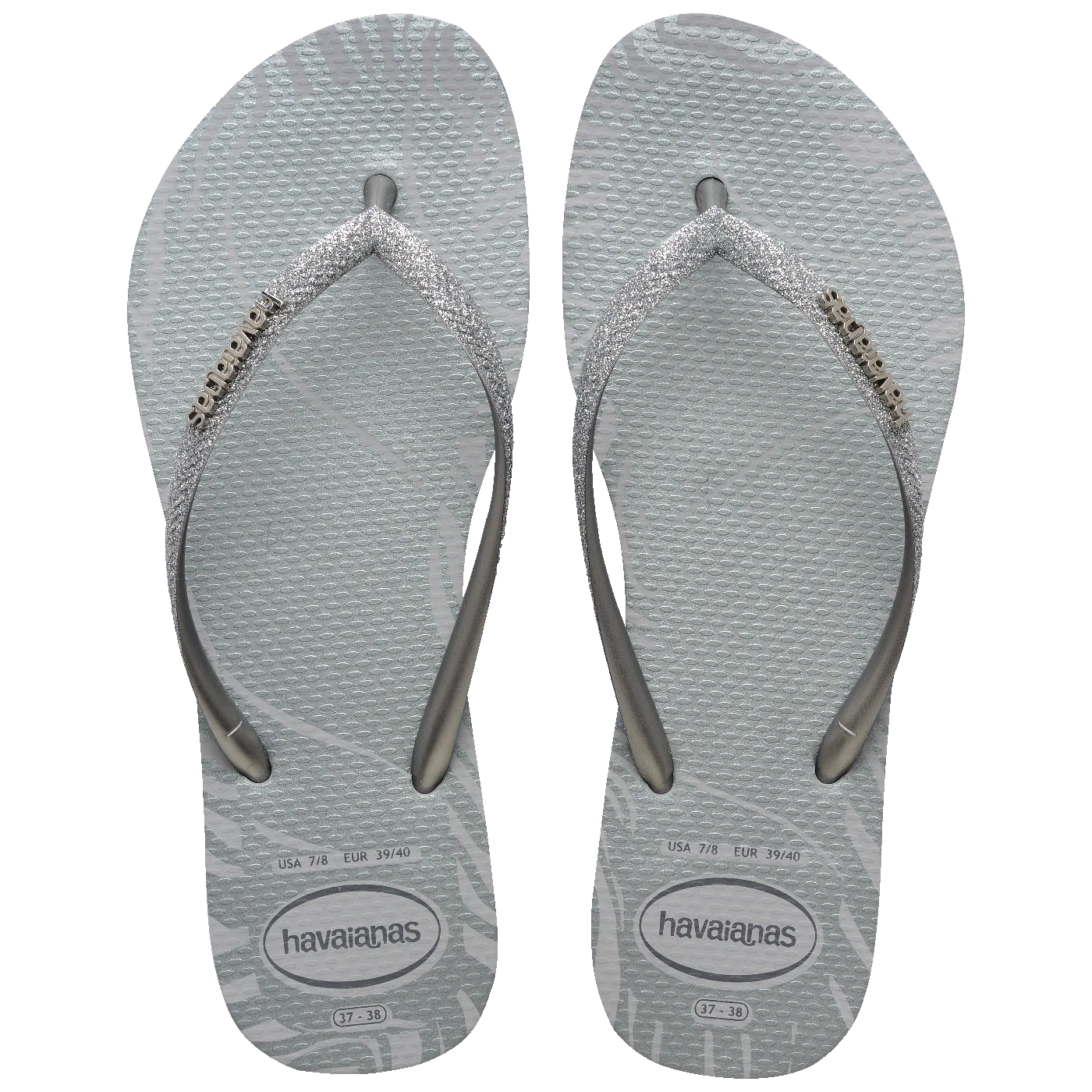 Chinelo Havaianas Slim Glitter Edge