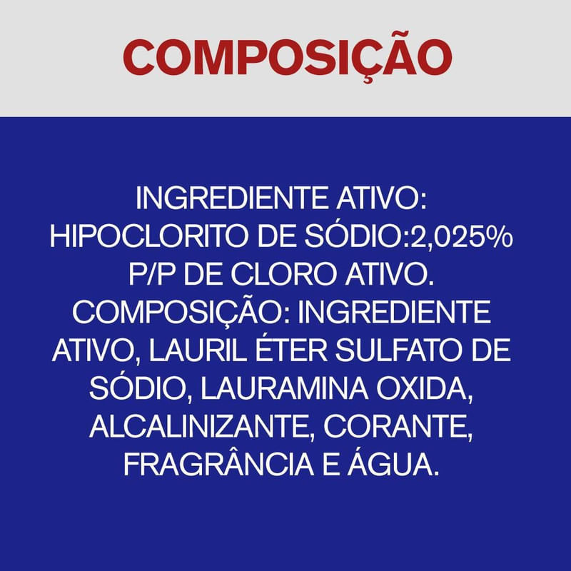 Limpador para Limpeza Pesada Cloro Ativo Embalagem Economica, Veja, 1L