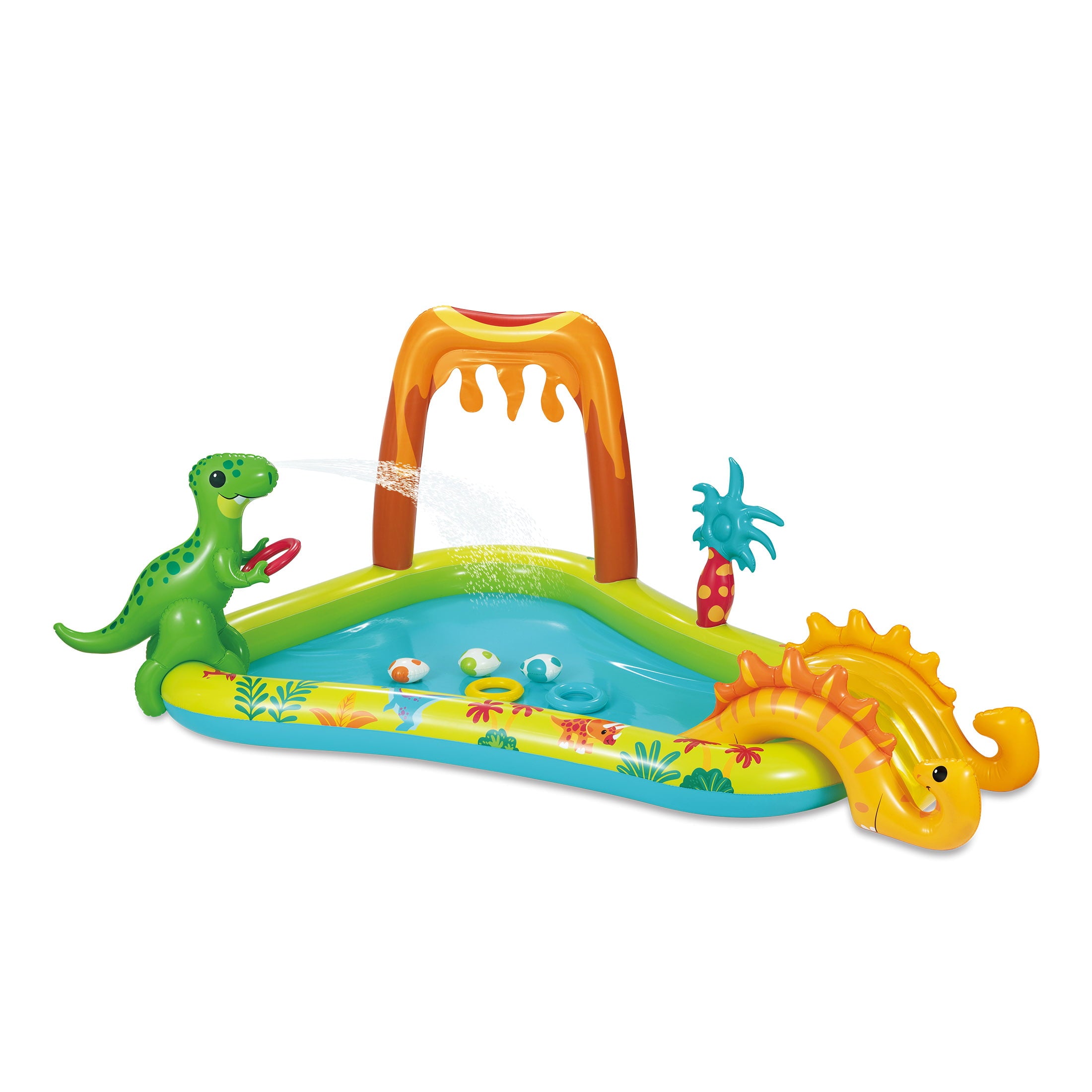 Play Day Inflatable Dino Play Center， Ages 2 and Up， Unisex