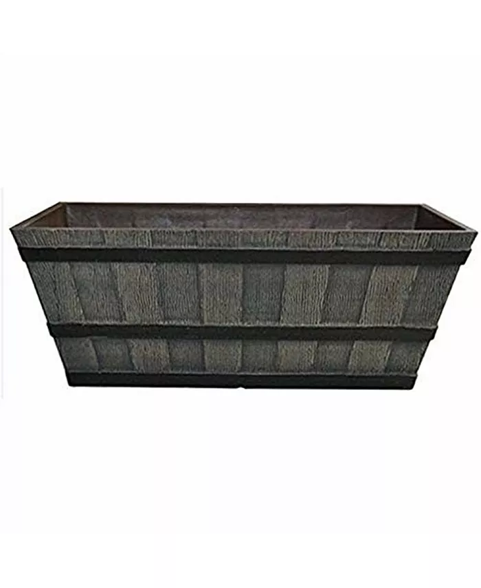 Gardener's Select Gardener Select Whiskey Barrel Trough Planter 22