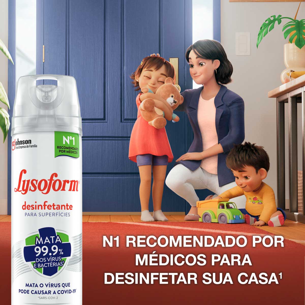 Desinfetante para Superficies Lysoform Original 250ml