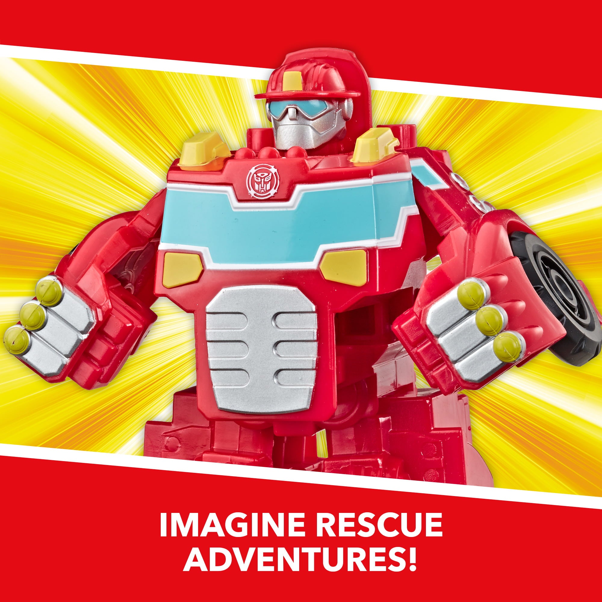 Transformers Rescue Bots Academy Heatwave the Fire-Bot Converting Toy Action Figure