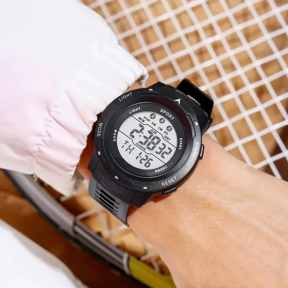LIUYANGTIAN Sports Digital Watch for Men Kids Boys Multifunction Clock Luminous Chronograph Sweatproof Sport Watch Electronic Wristwatch