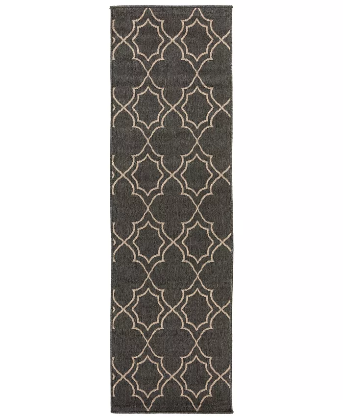 Surya Alfresco ALF-9590 Black 2'3