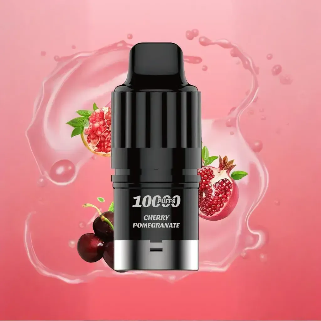 IGET BAR PLUS S3 10000 | Cherry Pomegranate: 10000 Puffs, Refillable Joy