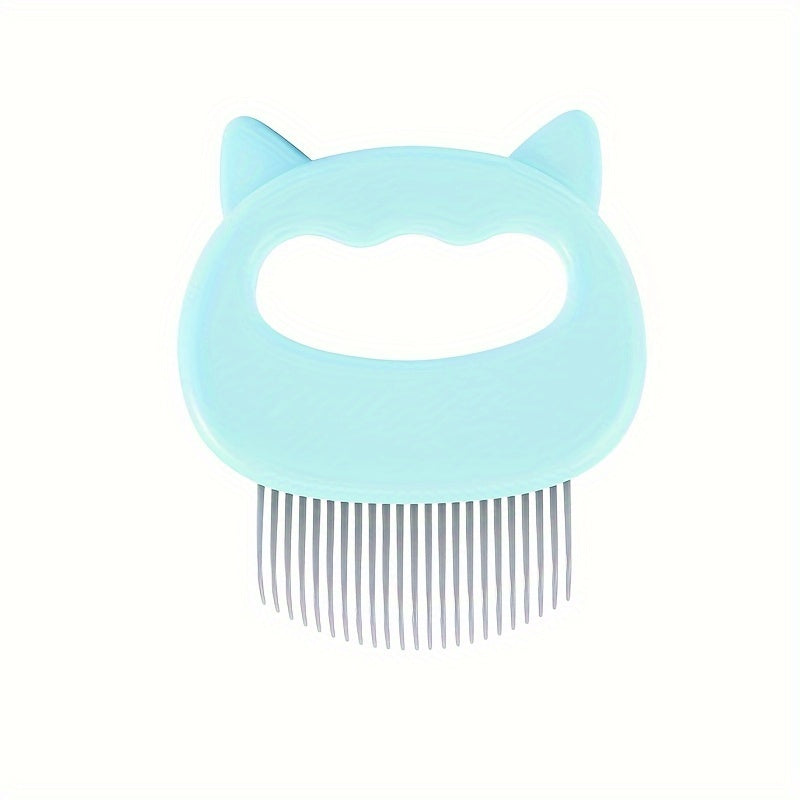Gentle Cat Grooming Brush for Shedding Control & Relaxing Fur Massage