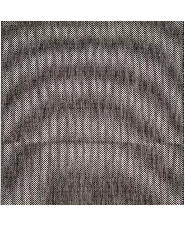 Safavieh Courtyard Black and Beige 6'7