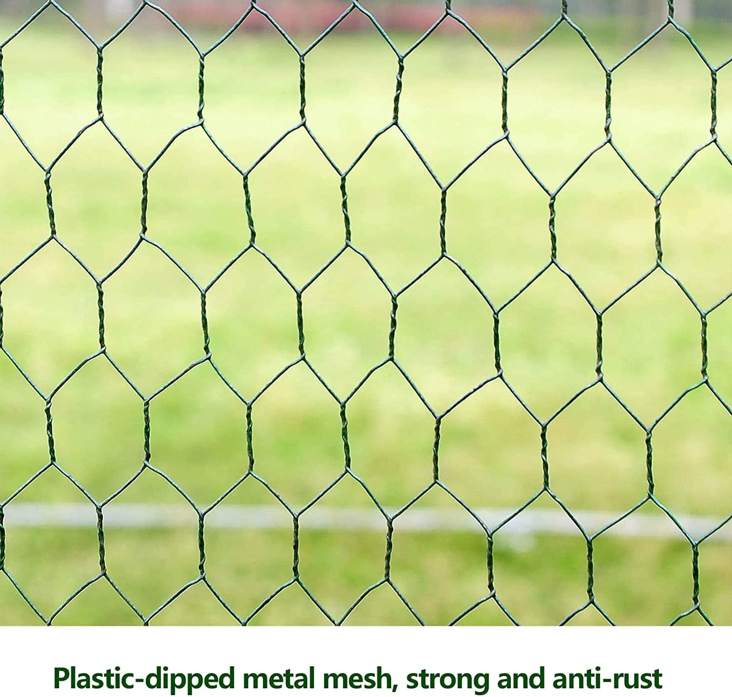 MAGIC UNION Large Metal Chicken Coop Backyard Hen House Outdoor Duck Cage with Waterproof Cover