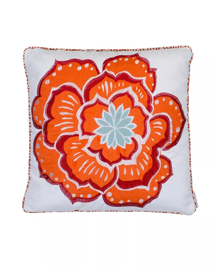 Levtex Home Abigail Flower Pillow