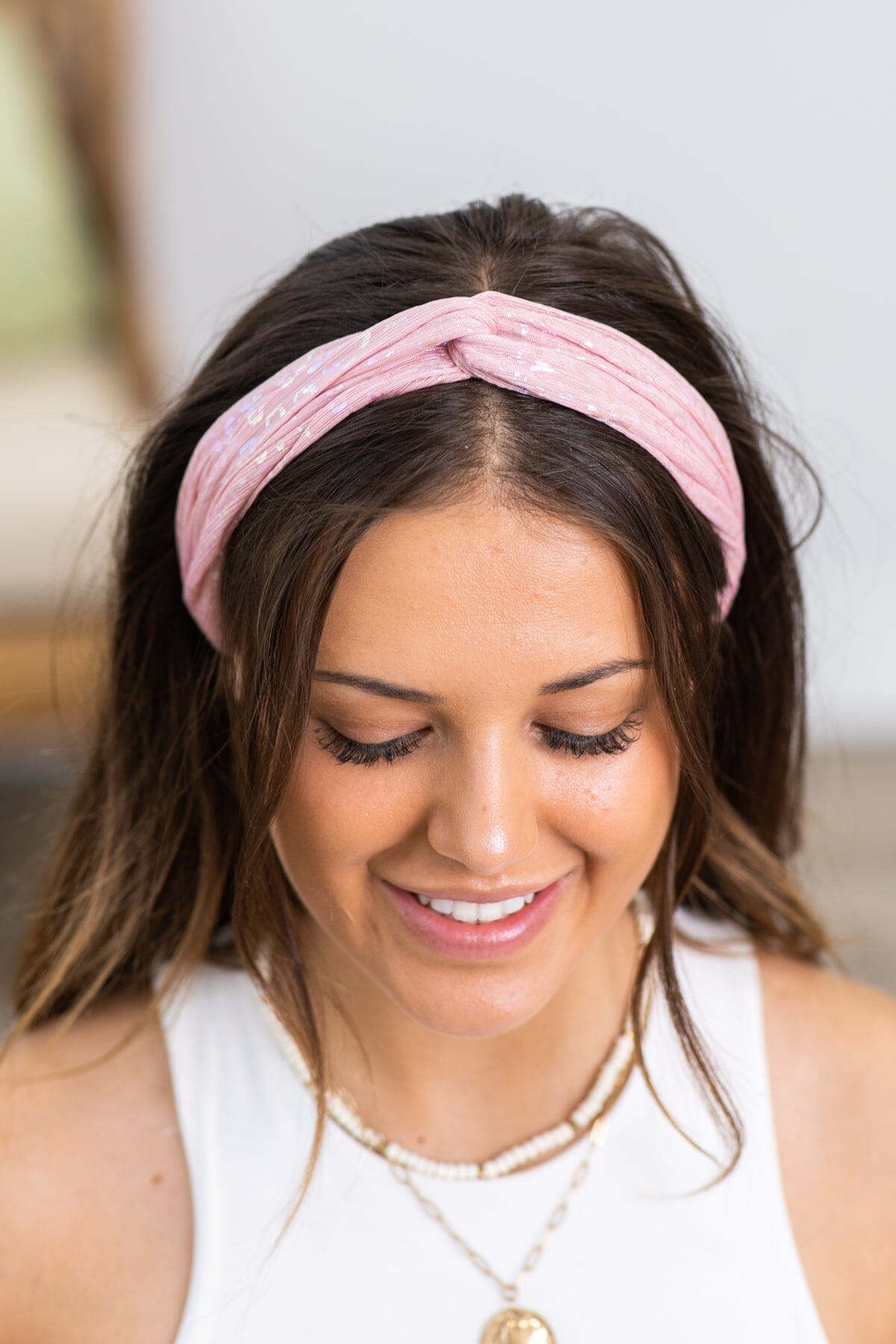 Blush Animal Print Headband