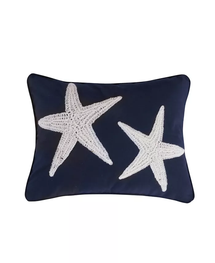 Levtex Home Cerralvo Crewel Stitch Decorative Pillow， 18