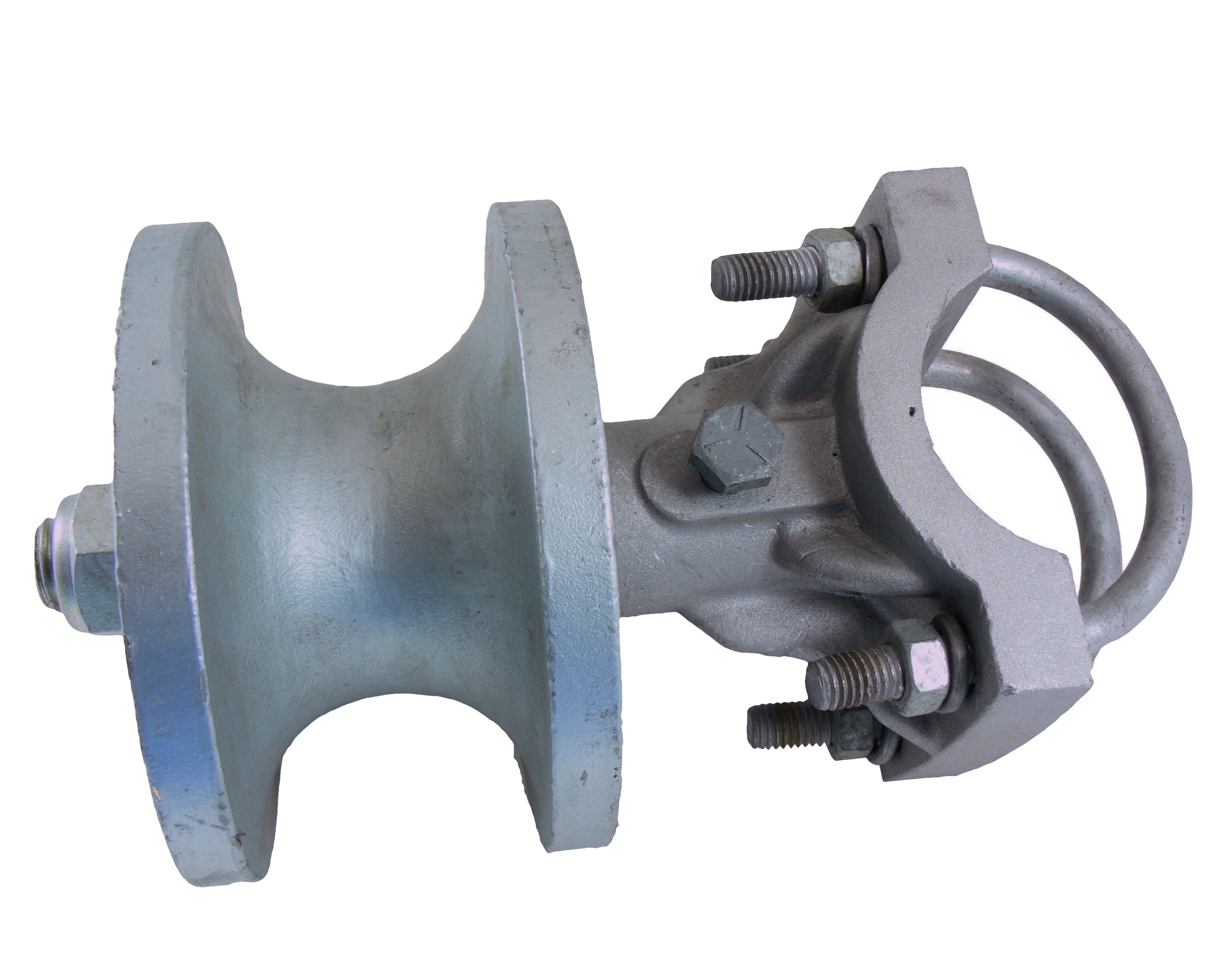 Jake Sales Brand - Cantilevered Gate Roller - For 3" Fence Post and 2-3/8" Gate Frame - 4 Pack