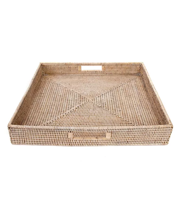 Artifacts Trading Company Square Ottoman Tray