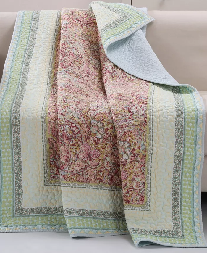 Greenland Home Fashions Palisades Pastel Throw 50