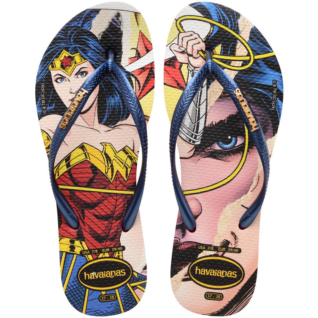 Chinelo Havaianas Slim Wonder Woman