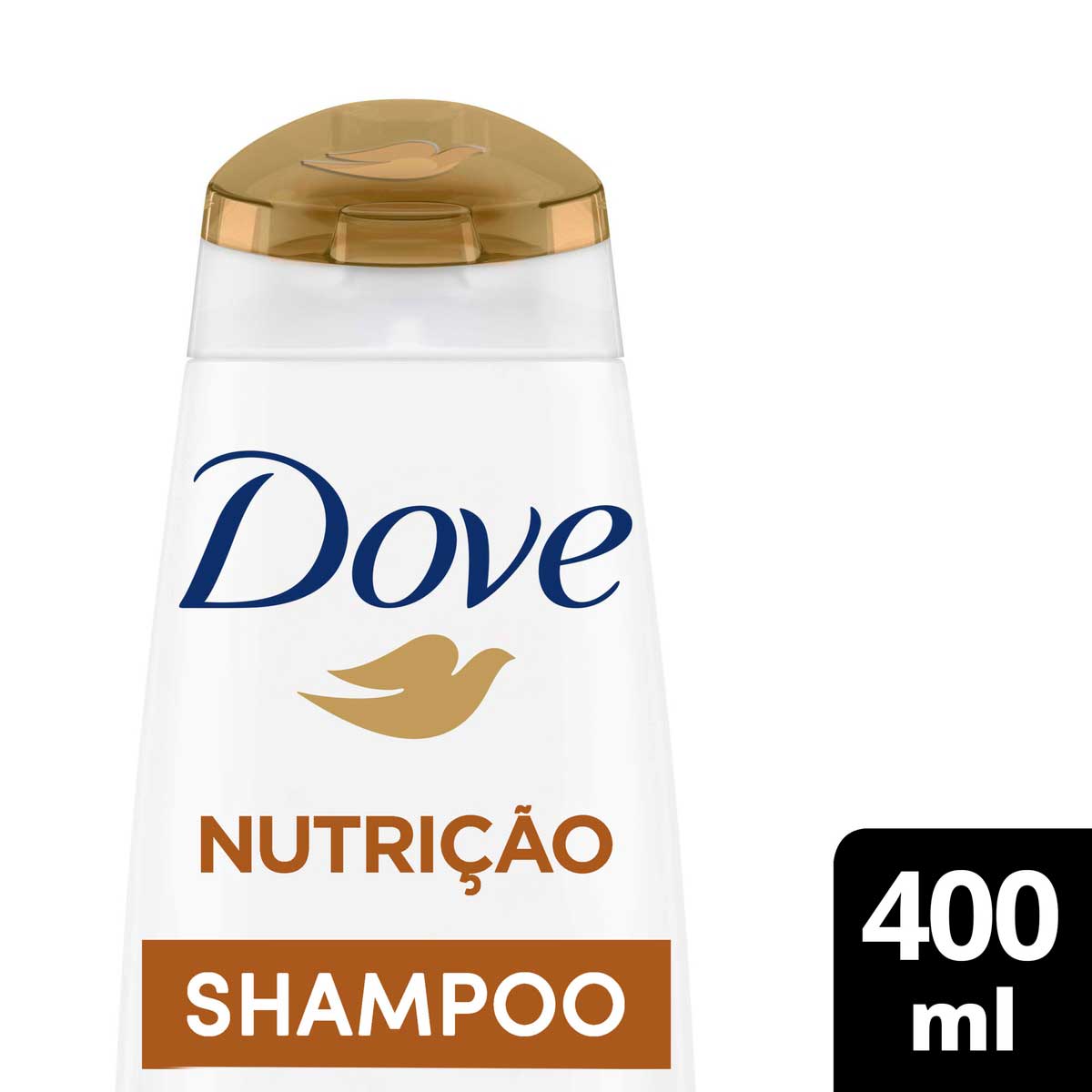 Shampoo Dove Nutricao + Fusao de Oleos 400 ml