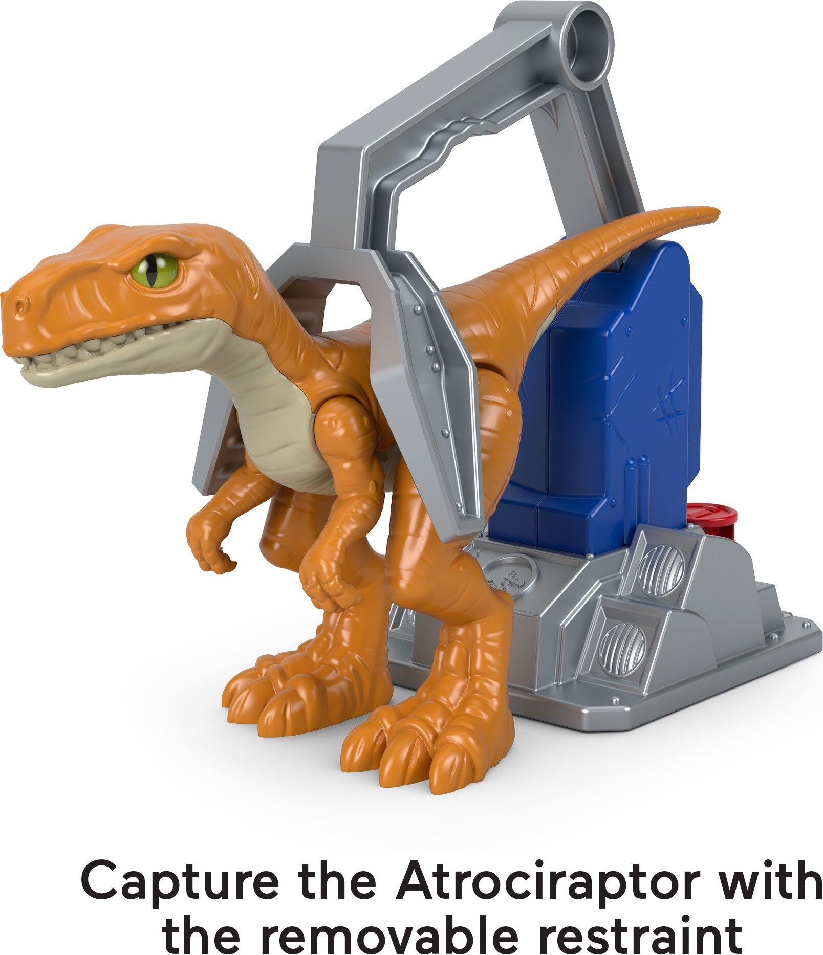 Imaginext Jurassic World Dominion Atrociraptor 'Tiger' Dinosaur Toy