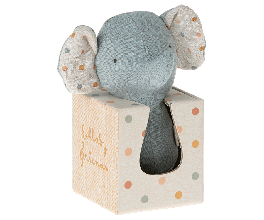 Lullaby Friend Rattles, Elephant