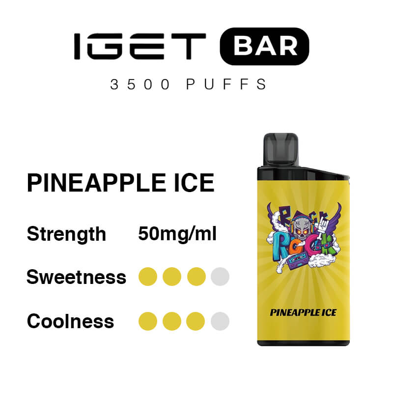 IGET Bar - Pineapple Ice (3500 Puffs)