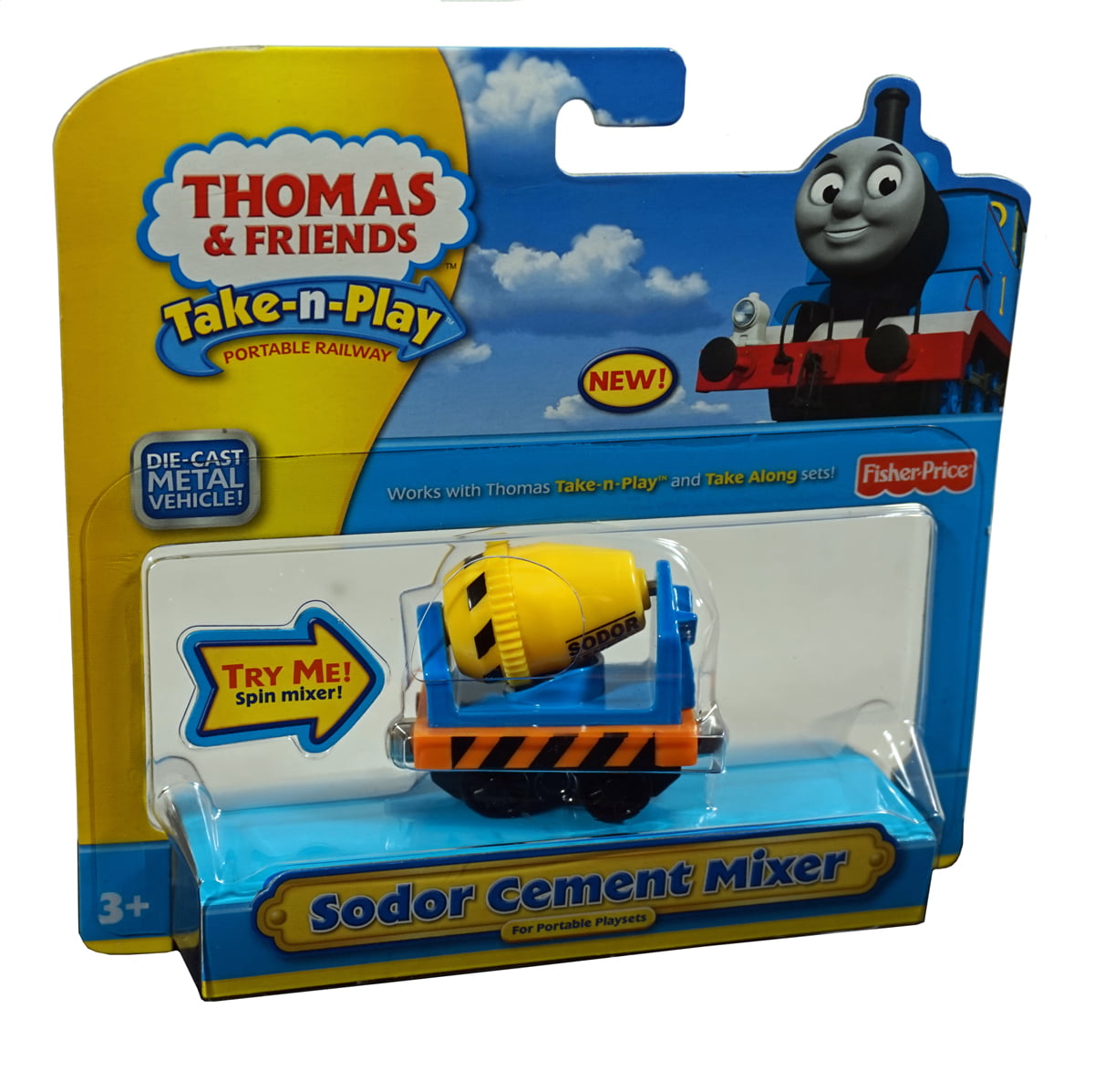 Thomas and Friends SODOR CEMENT MIXER Take-n-Play
