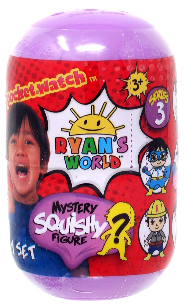 Ryan's World Series 3 Squishy Mystery Pack