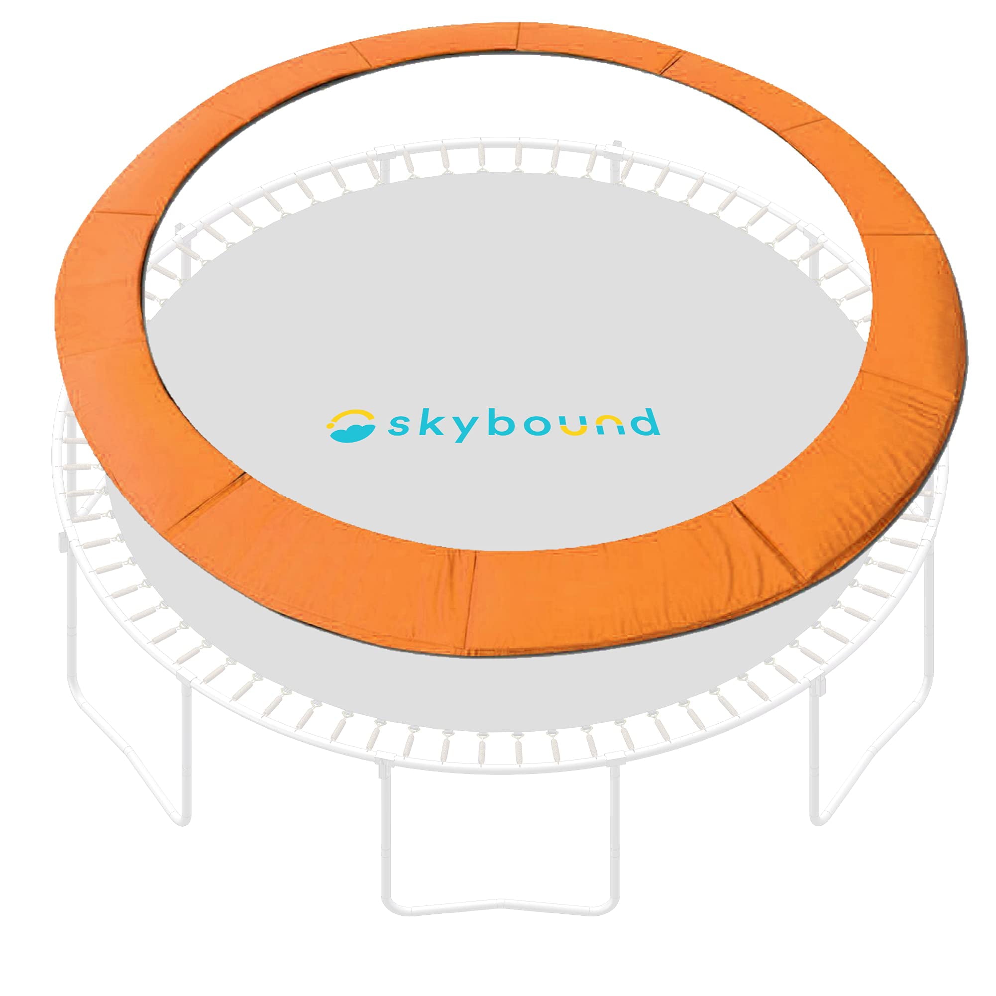 SkyBound Universal Trampoline Safety Pad，Round Trampoline Spring Cover for 12FT Trampoline Frame Fits up to 7