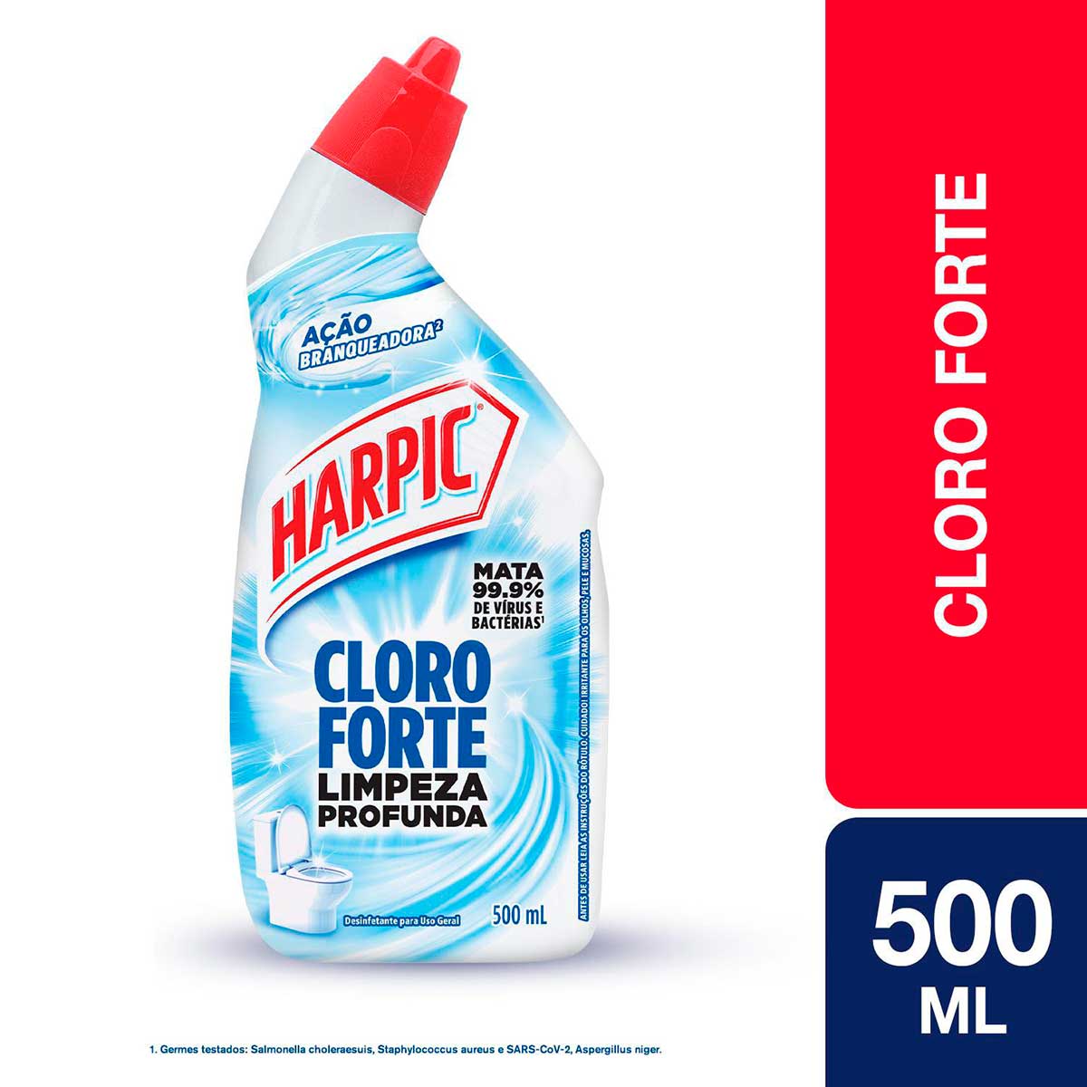 Desinfetante Sanitario Liquido Harpic Cloro Forte 500ml