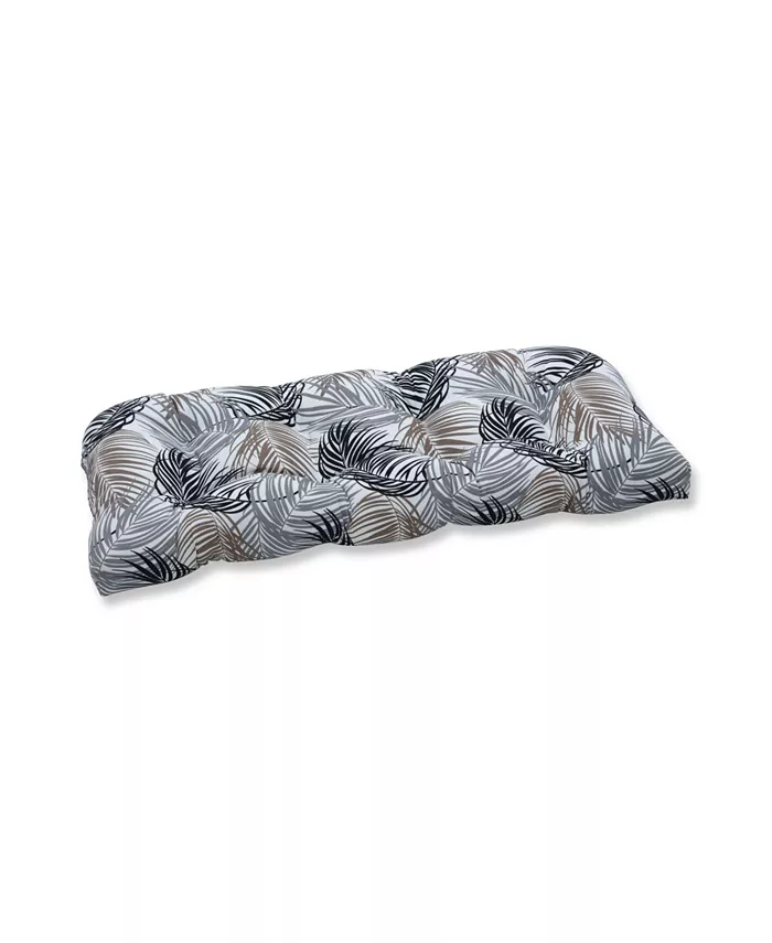 Pillow Perfect Setra Stone Wicker Loveseat Cushion