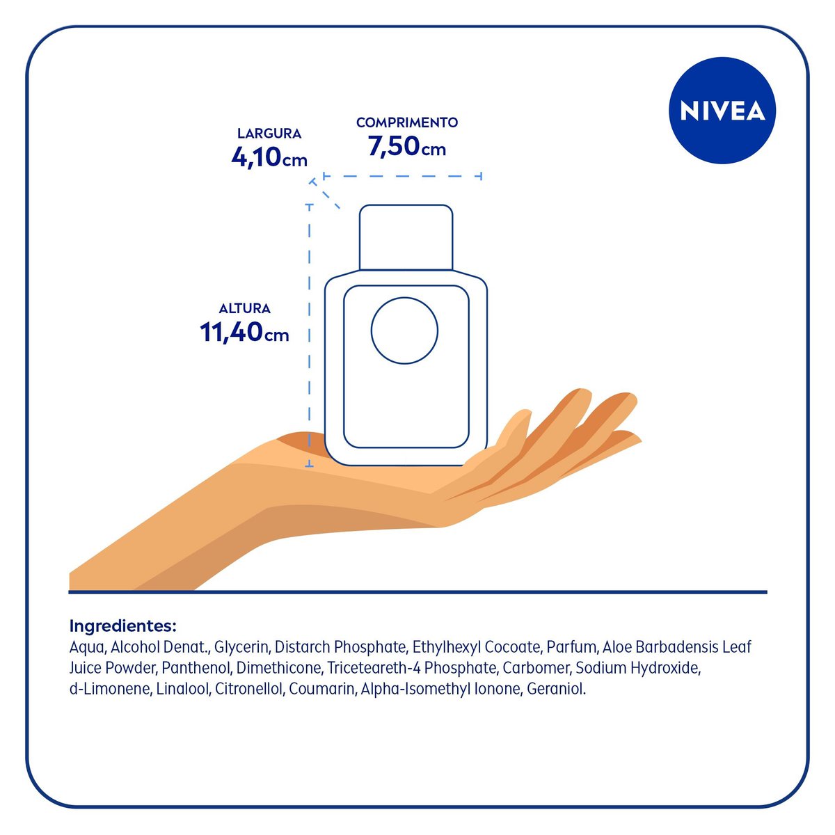 Balsamo Pos Barba Original NIVEA MEN Protect 100ml