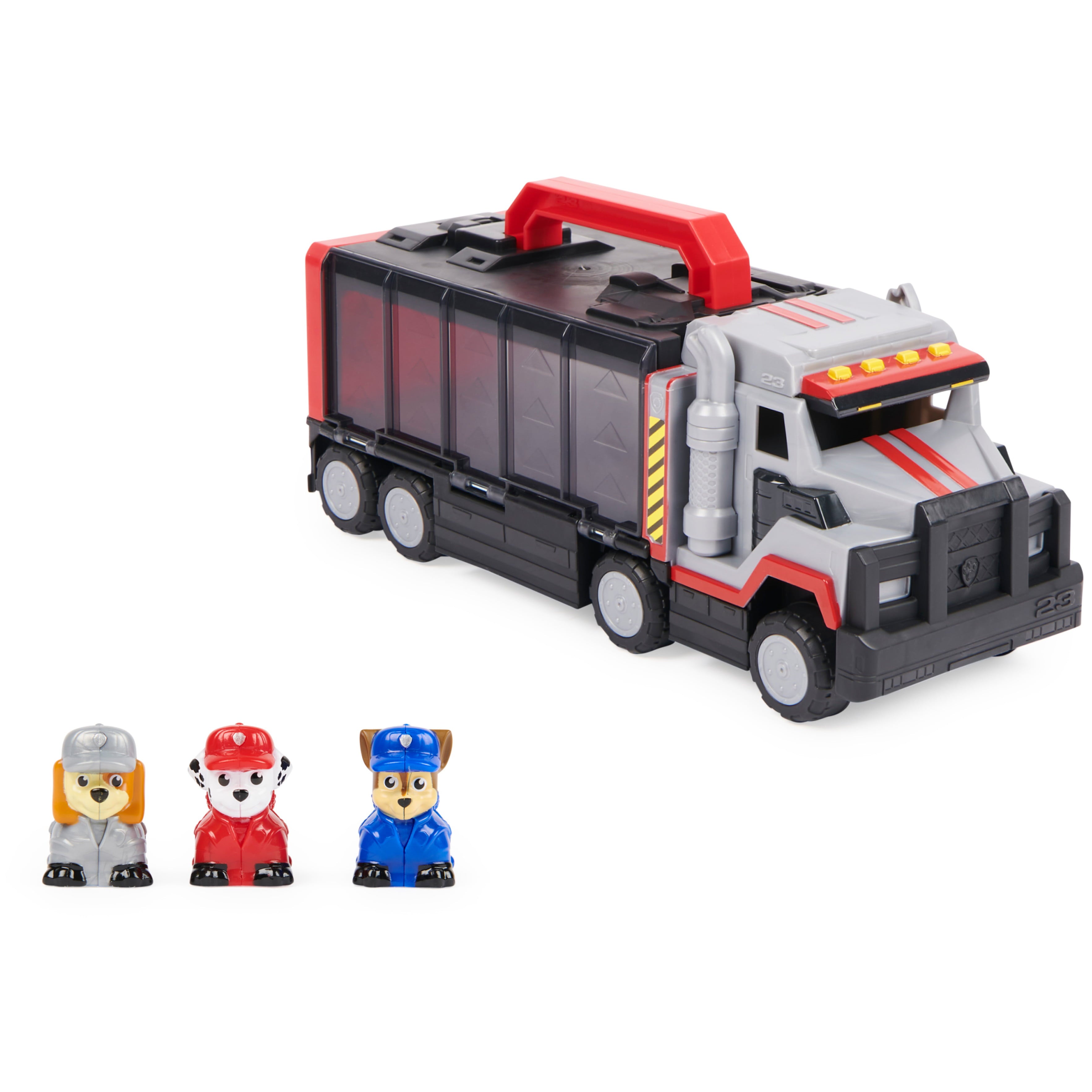 PAW Patrol， Micro Movers， Al Truck Storage Case with Action Figures， for Ages 3 and up