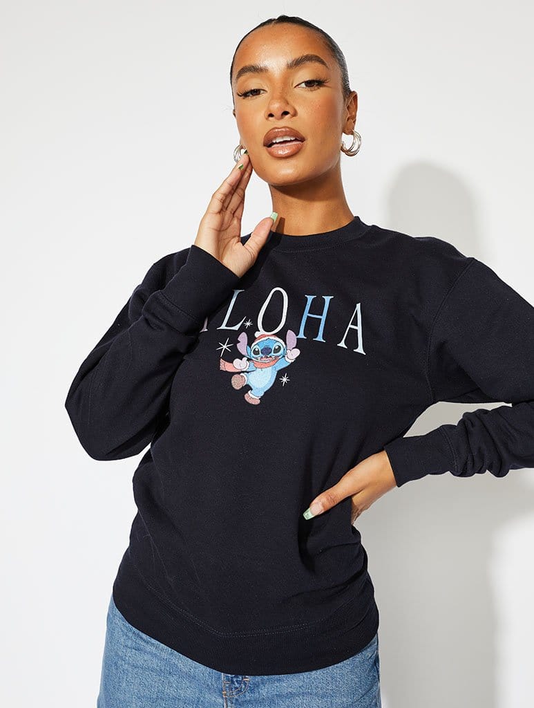 Disney Stitch Christmas Sweatshirt
