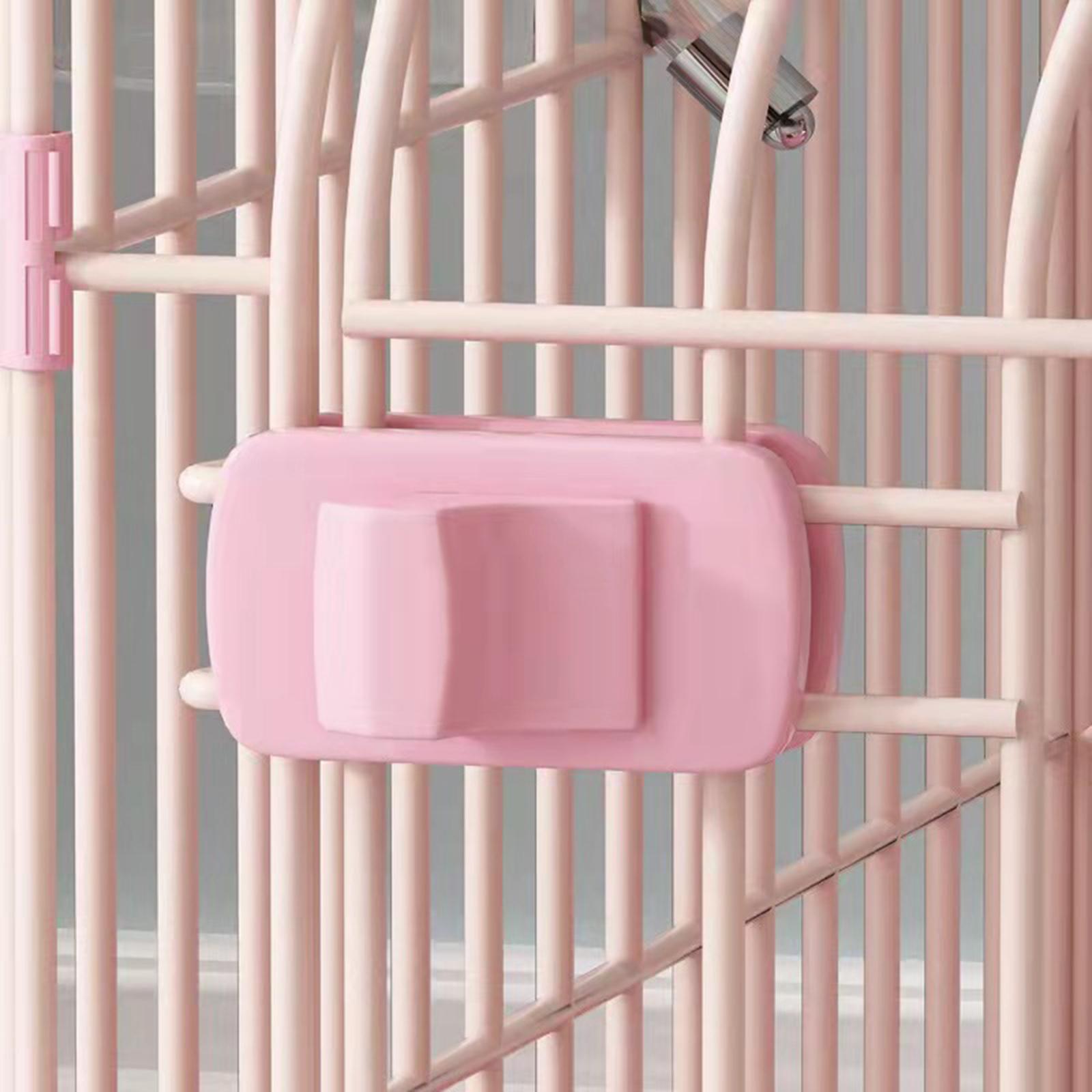 Pets Crate，Dog Crate for Medium Large Small Size Dogs，Dog Cage Portable Strong Metal Pet Kennel，Dog Door Animal Pet Cage Pet Travel Carrier，Dog Kennel with Tray for Training Indoor pink L