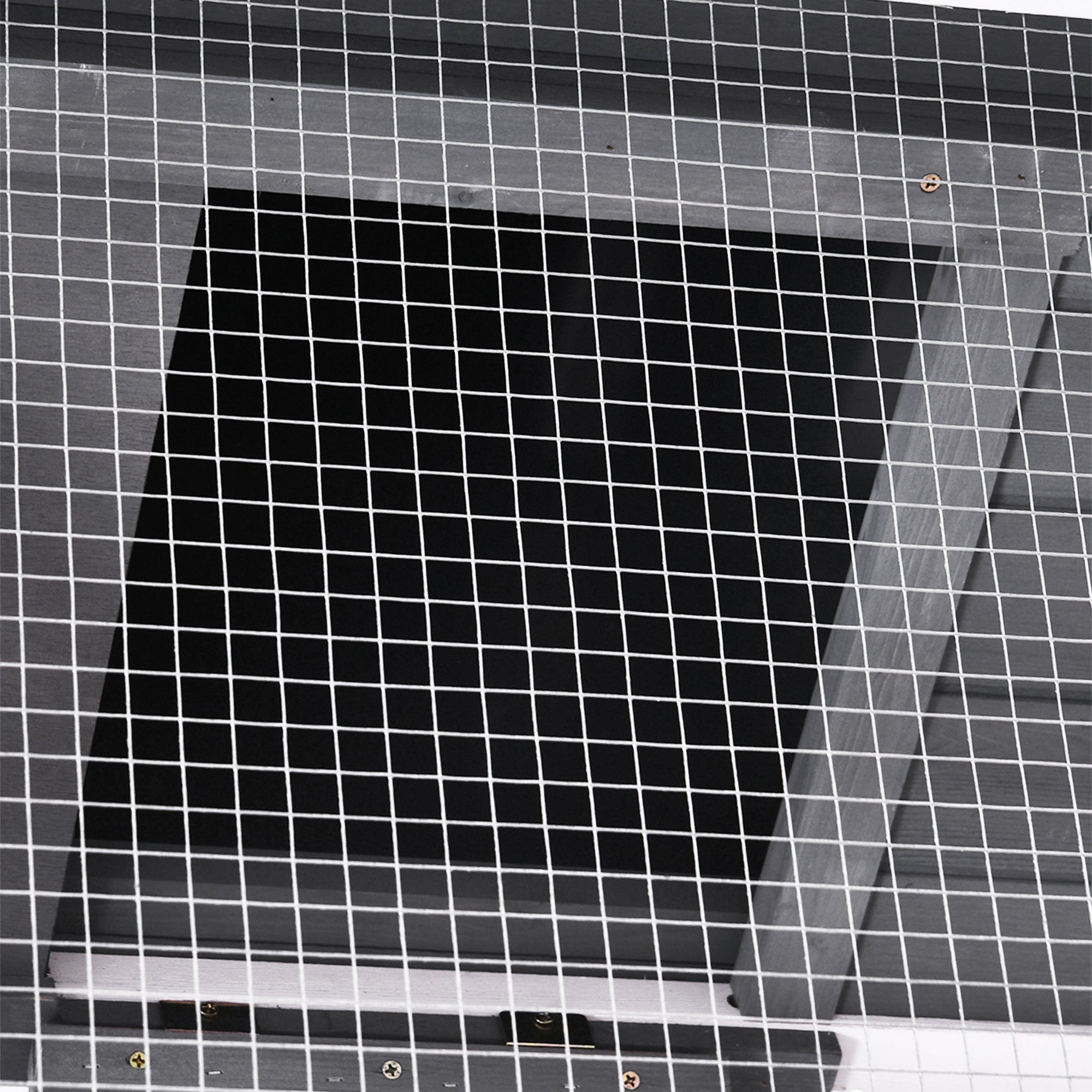 PawHut Chicken Coop w/ Outdoor Run Nesting Box Removable Tray Waterproof Roof