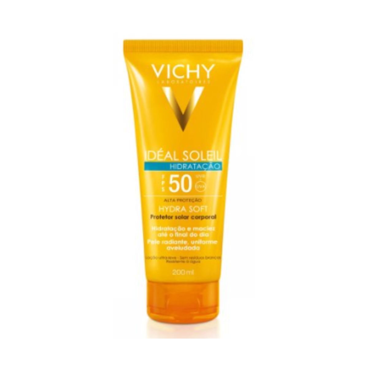 Protetor Solar Corporal Vichy Ideal Soleil Hydra Soft FPS 50 com 200 ml
