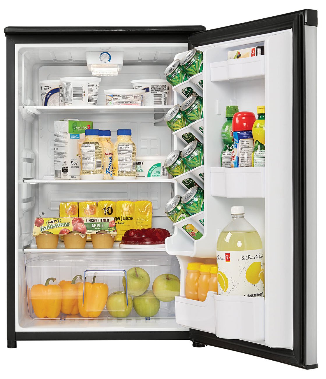 Danby Designer 4.4 Cu. Ft. Compact Refrigerator in Stainless Steel