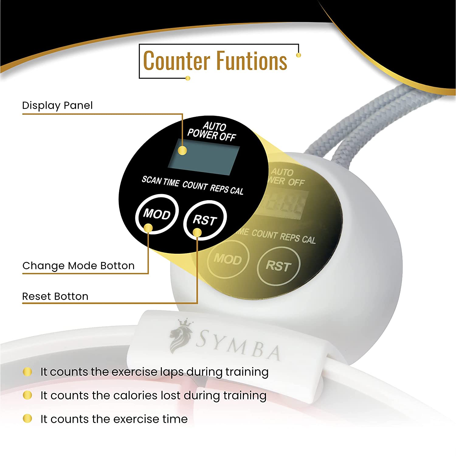 generic Smart Hula Hoop， Smart Weighted Hula Hoop， Hoop Fit， Premium PVC Quality