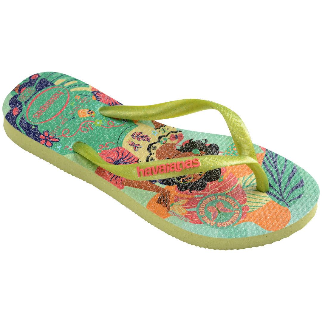 Chinelo Havaianas Infantil Slim Princesas Encanto