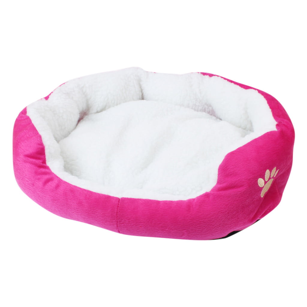 Oalirro Sales Clearance Pet Bed， Self-Warming Indoor Puppy Cushion Doghouse Soft Fleece Pet Dog Cat Bed Indoor Pillow Cuddler for Small Dogs and Cats (19.68*15.75in)
