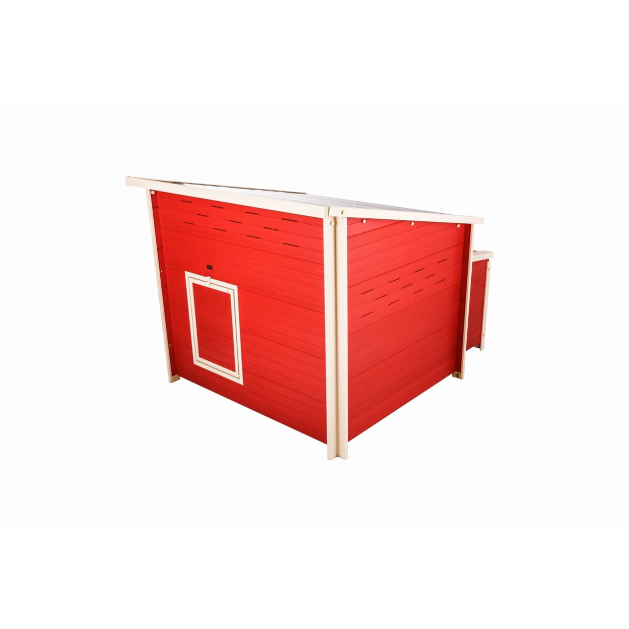 Ecoflex Jumbo Fontana Chicken Barn In Red - Red， Maple