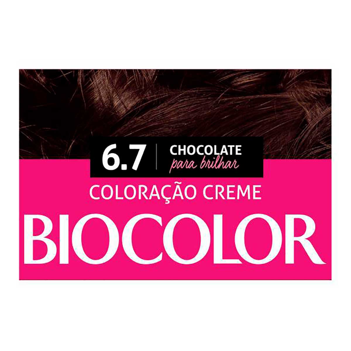 Tinta de Cabelo Biocolor Mini Kit Marrom Natural Irresistivel 6.7