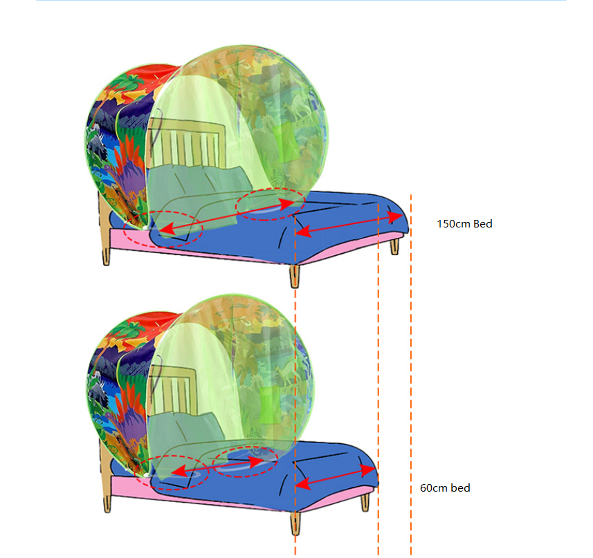 Bed Tents Fantasy Fun Foldable Play Pop up Outdoor Indoor Dream Twin Size ,Magic Playhouse Princess Secret Castle ,Birthday for Girls Kids Baby