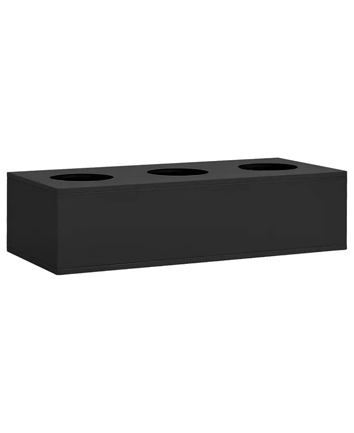 vidaXL Office Flower Box Anthracite 35.4