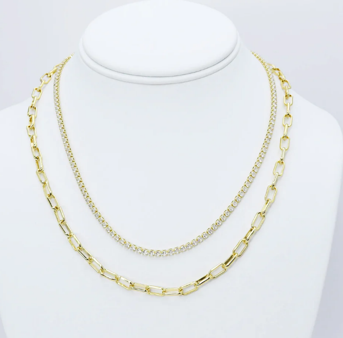 PRE-ORDER Layers of Glam Necklace shipped apx 4/30
