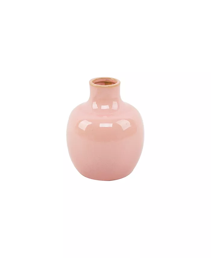 Flora Bunda Ceramic Bud Planter Vase， 4.875