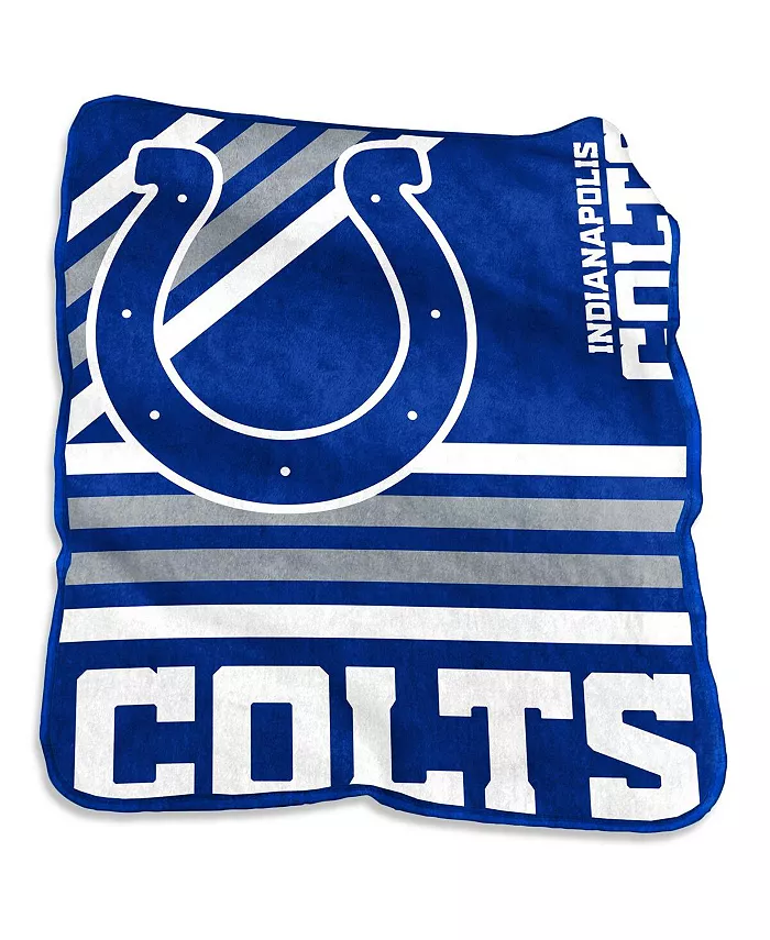 Logo Brands Indianapolis Colts 50'' x 60'' Plush Raschel Throw