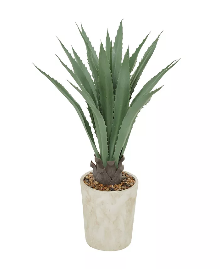 Rosemary Lane Contemporary Agave Artificial Plant， 31
