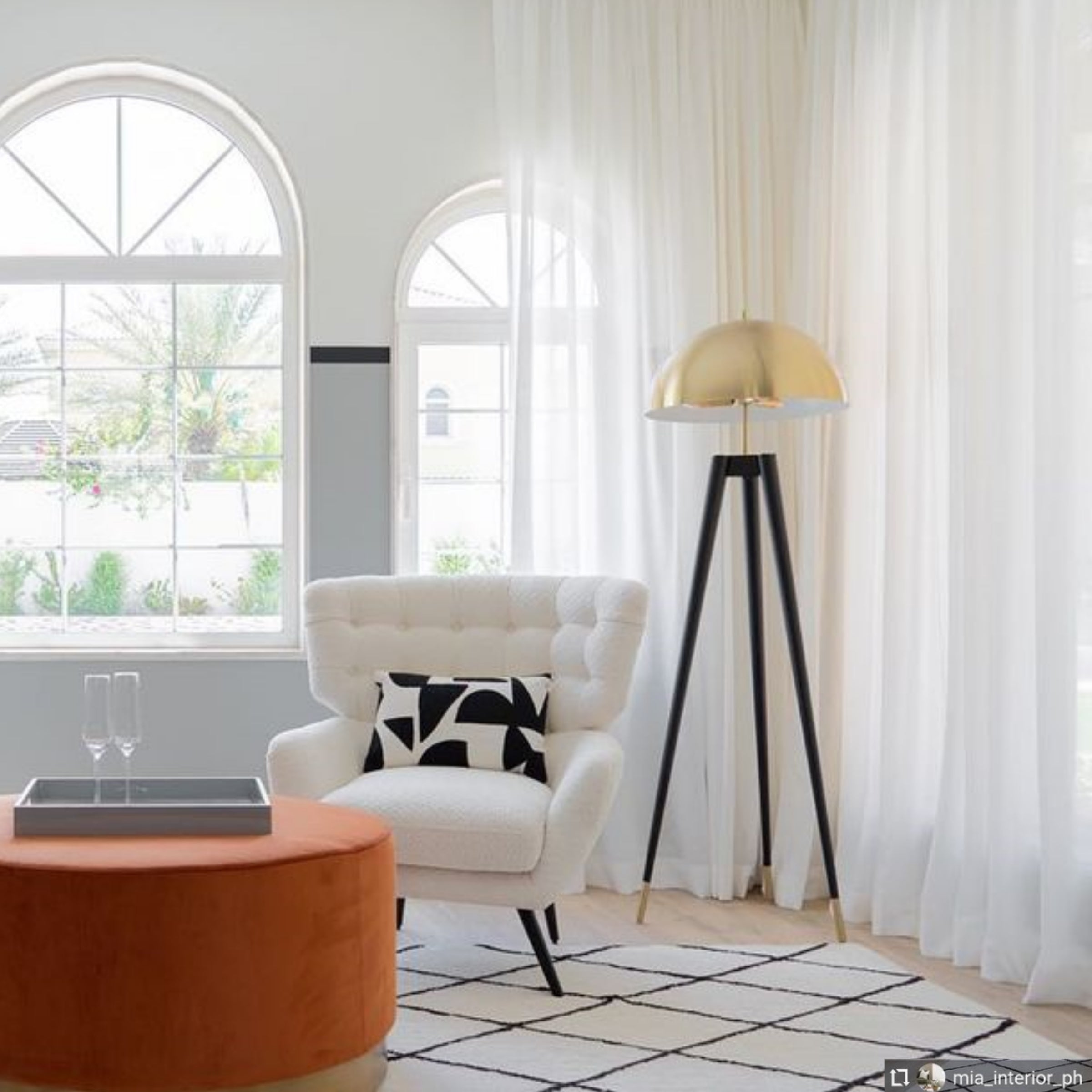 Retro Floor Lamp Cy-New-077-L