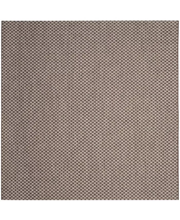 Safavieh Courtyard Light Brown and Light Gray 6'7