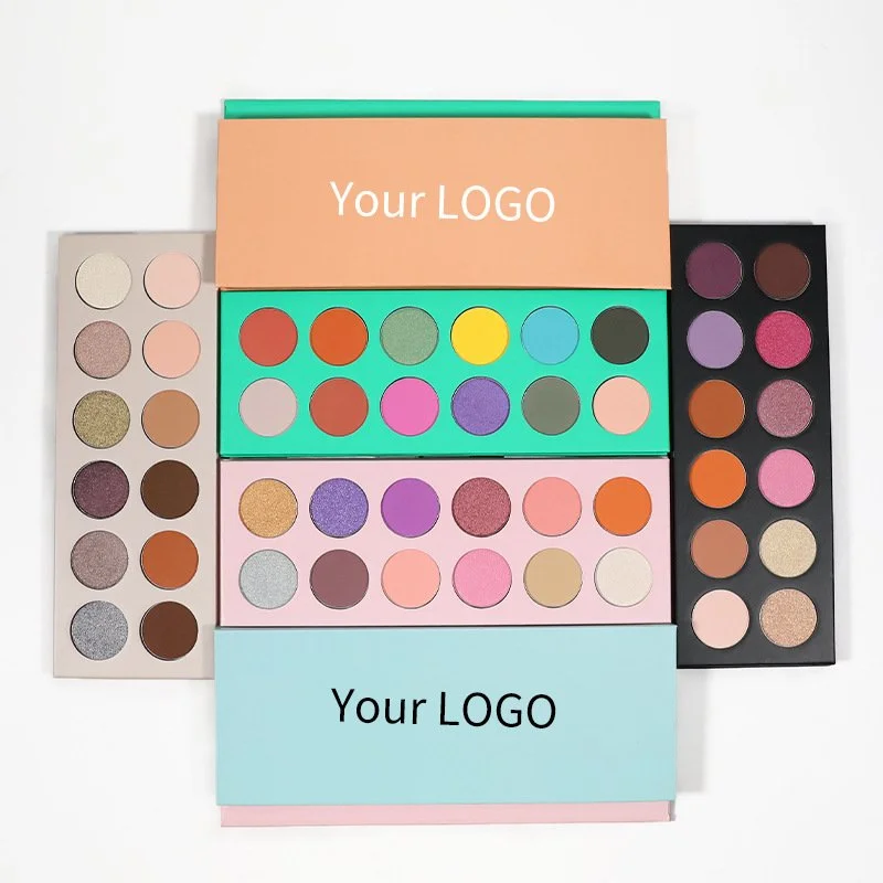 12Color Custom Logo Diy Eye Shadow Vegan Custom Eyeshadow Palette Private Label