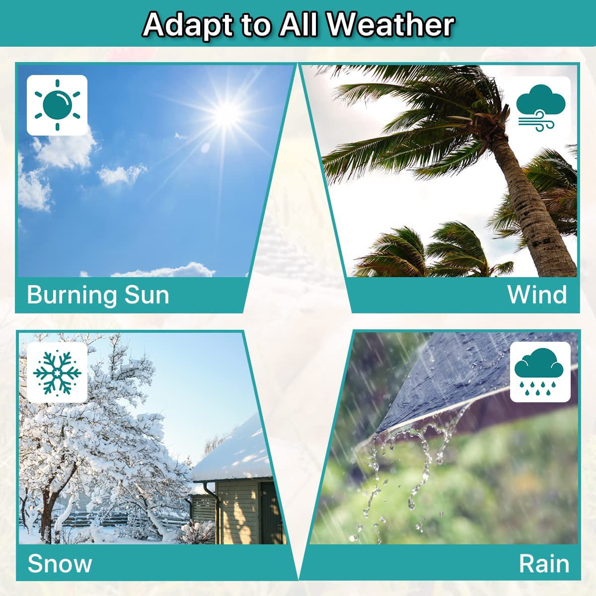 Dkeli Metal Chicken Coop Cage Walk-in Rabbit Enclosure Pen Outdoor Backyard Chicken Run Pen with Waterproof Cover for Rabbit Duck Hen， 72